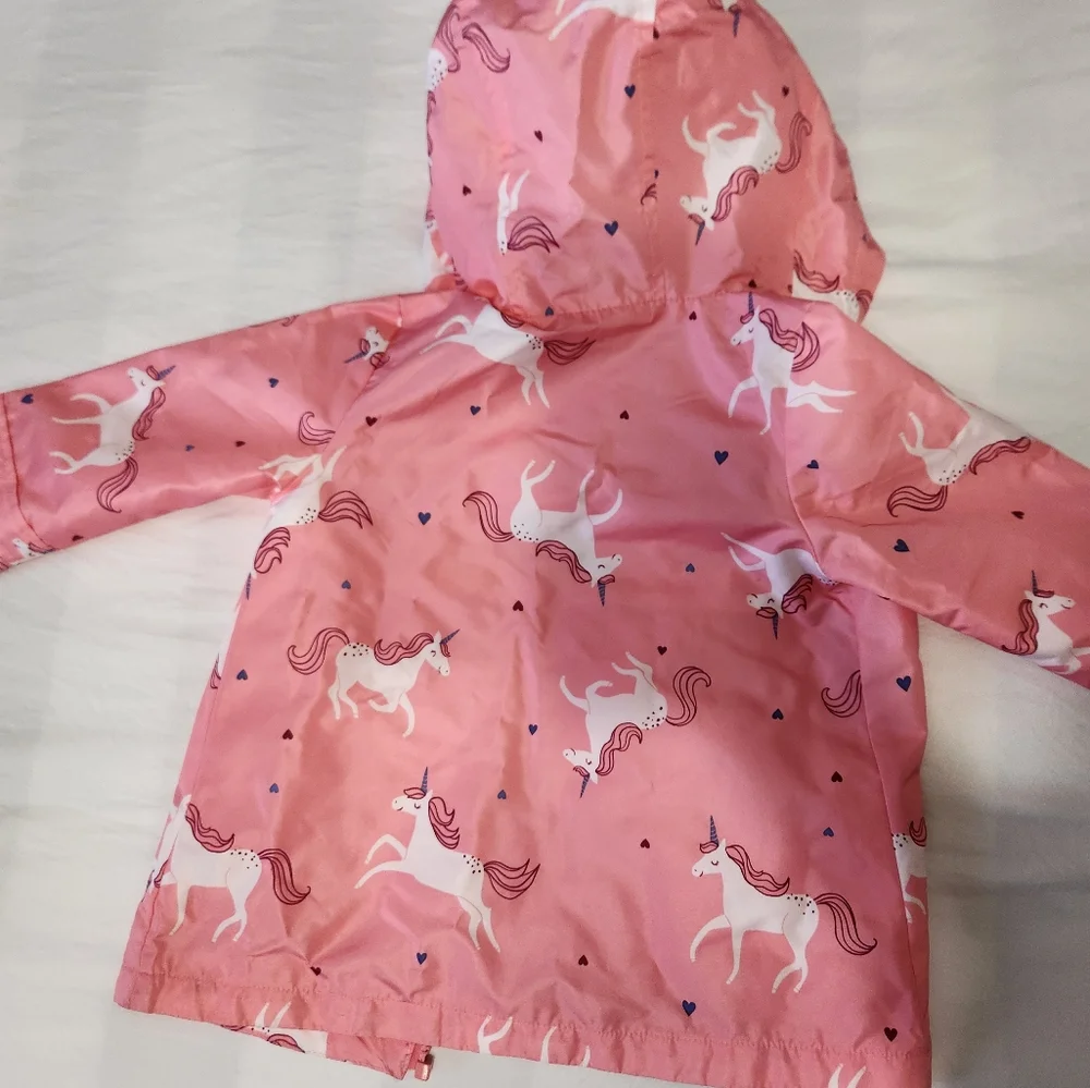 Carter's Unicorn Raincoat - Picture 3 of 4